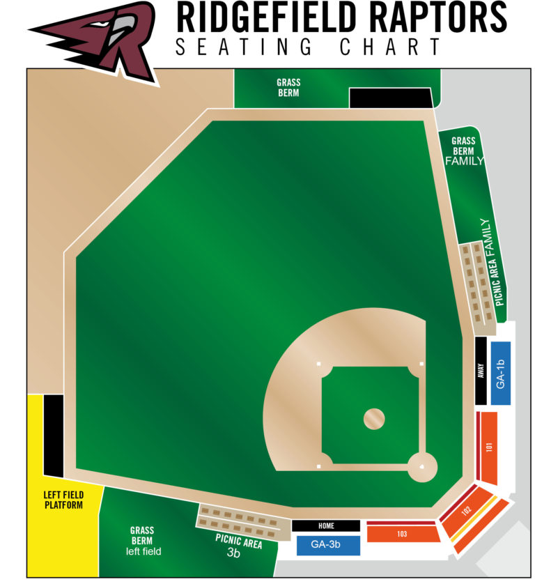 Seating Chart Ridgefield Raptors