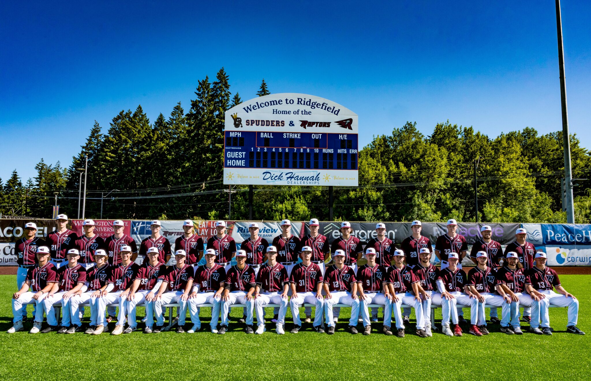 All Time Raptors Roster Ridgefield Raptors